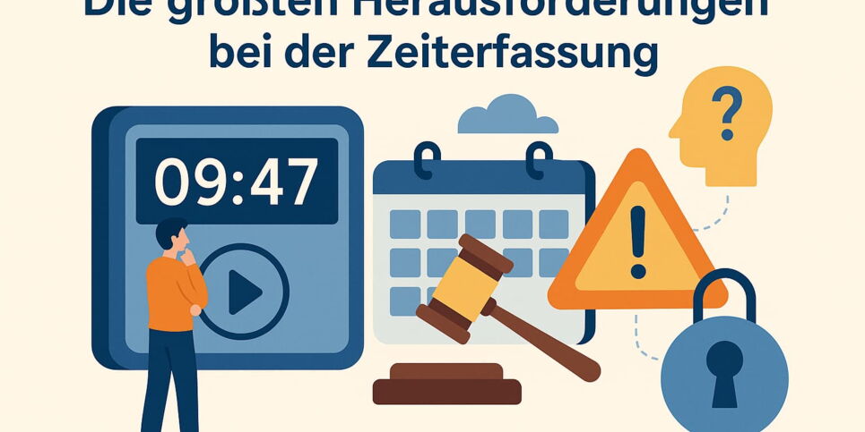 Herausforderungen der Arbeitszeiterfasung